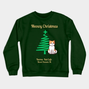 Meowy Christmas Crewneck Sweatshirt